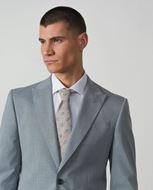 Foto de Traje Slim Fit milrayas gris