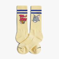 Foto de Calcetines Athletic Tom and Jerry Heads Butter Yellow L