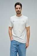 Foto de Camiseta manga corta blanca con logo