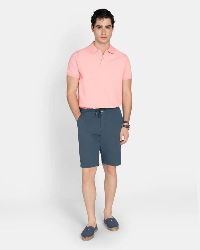 Foto de Bermuda Seersucker Navy Gray