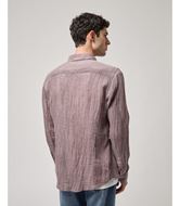 Foto de Camisa efecto lavado color malva