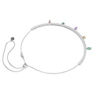 Foto de Collar Ariana Grande x Swarovski Tallas mixtas, Multicolor, Baño de rodio