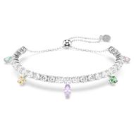 Foto de Pulsera Ariana Grande x Swarovski Tallas mixtas, Multicolor, Baño de rodio