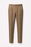 Foto de Pantalón 100% lino camel slim fit