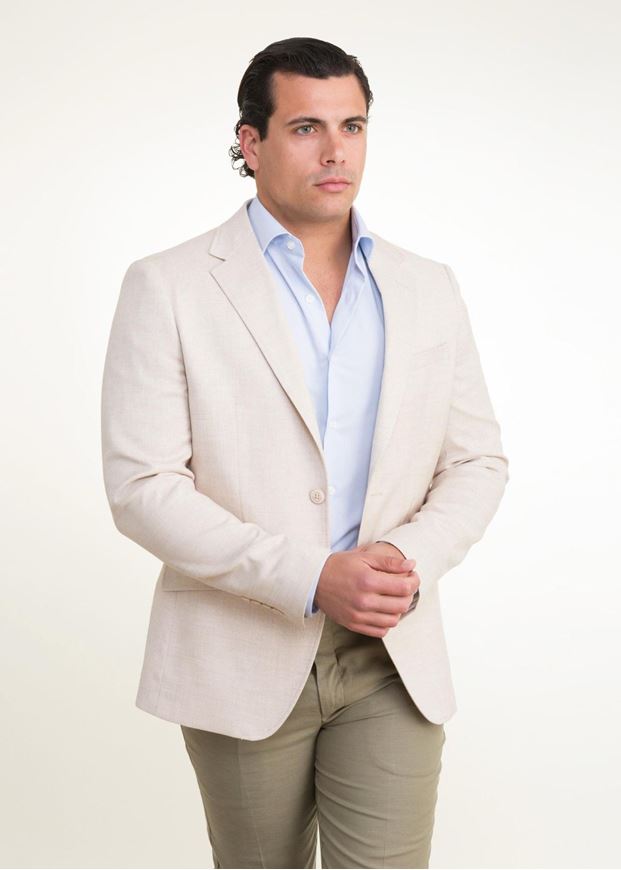 Foto de Americana hombre beige slim fit