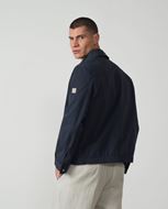 Foto de Cazadora con cremallera en tejido técnico elástico marino