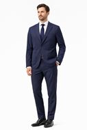 Foto de Traje slim fit sport tejido tecnico marino