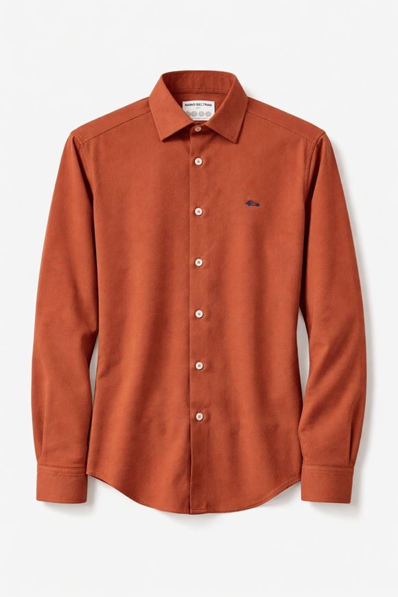 Foto de Camisa Fly microestructura Teja