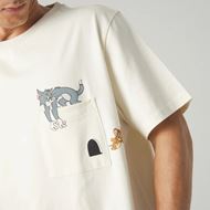 Foto de Camiseta Tom and Jerry Pocket beige