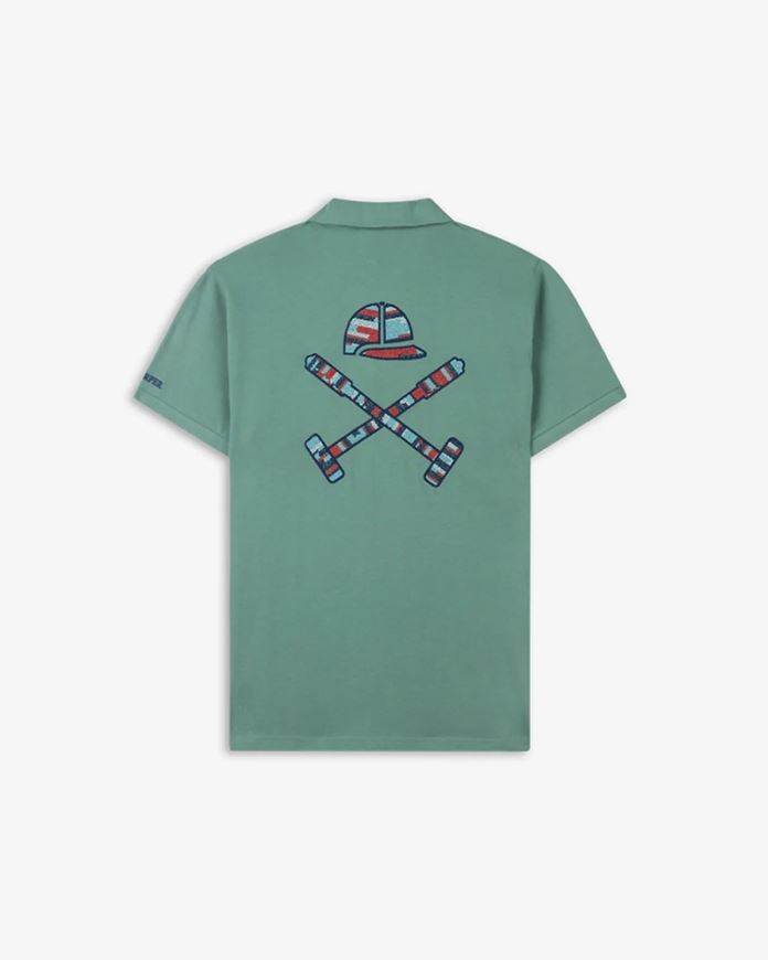 Foto de Polo ethnic garden green