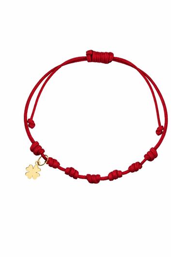 Foto de Pulsera 7 nudos Trébol en oro amarillo 18kt