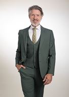 Foto de Chaleco corte recto verde medio