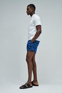 Foto de Bañador azul con estampado verde