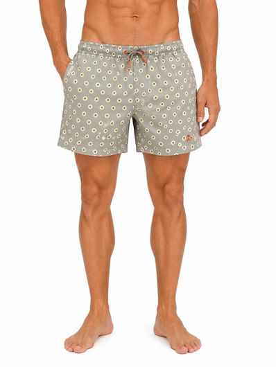 Foto de Bañador estampado étnico verde musgo