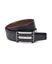 Foto de Cinturón clásico reversible camel-negro hebilla placa