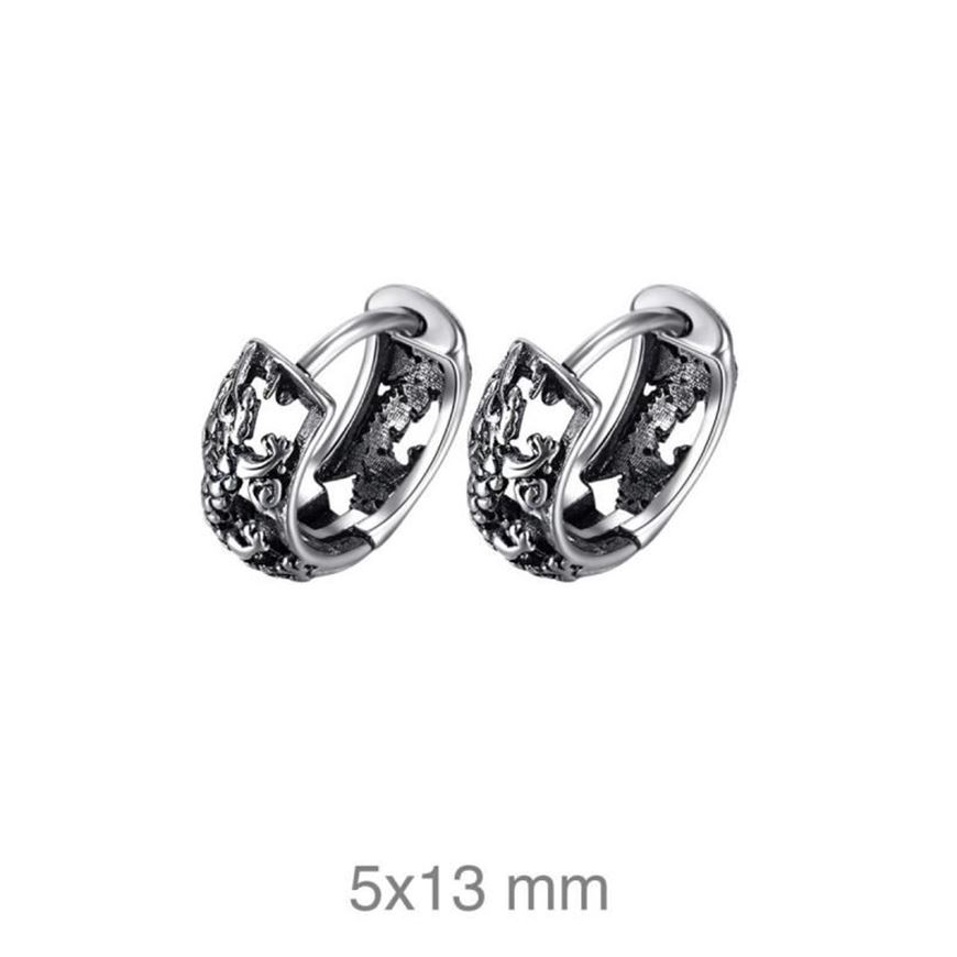Foto de Pendientes criollas de acero 13mm
