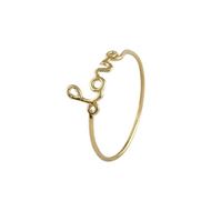 Foto de Sortija oro amarillo 18kt Love
