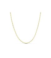 Foto de Cadena bilbao de oro amarillo 18kt. 60cm, eslabón 3x1 grosor 2,3mm