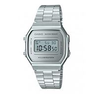 Picture of Reloj unisex retro Casio digital acero plateado