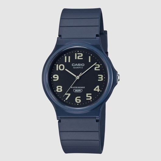 Foto de Reloj unisex Casio analogico resina azul marino