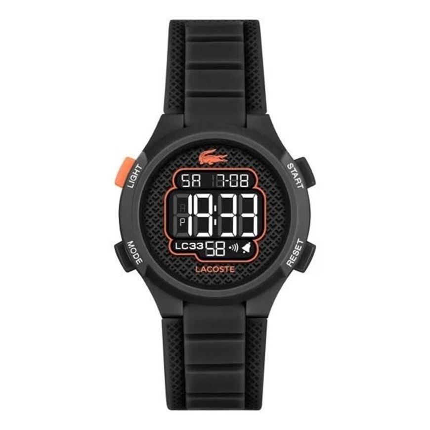 Foto de Reloj digital LC33 de silicona negro