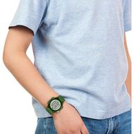 Foto de Reloj digital LC33 de silicona verde
