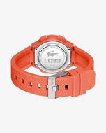 Foto de Reloj digital LC33 de silicona naranja y negro