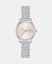 Picture of Reloj de acero Mini Crocodelle para mujer con esfera rosa