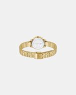 Foto de Reloj de acero dorado Mini Crocodelle para mujer con esfera nácar