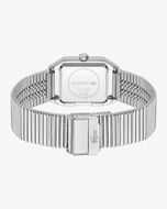 Foto de Reloj de acero René para hombre con esfera blanca