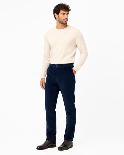 Foto de Pantalón DB chino pana azul modern fit