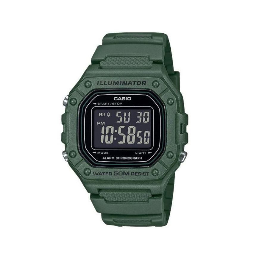 Foto de Reloj Casio digital verde oscuro