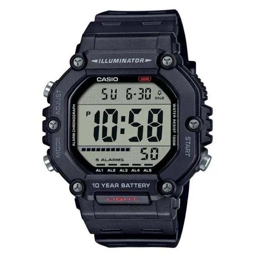 Foto de Reloj Casio digital 10 years battery negro