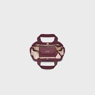 Foto de Bolso tote micro, color cereza oscuro