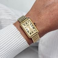 Foto de Reloj Belisenna de acero, color oro