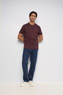 Foto de Camiseta Slim Fit logo granate