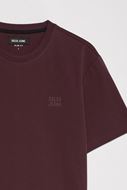 Foto de Camiseta Slim Fit logo granate