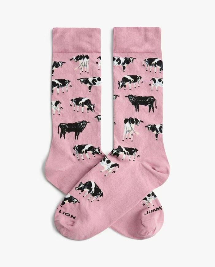Foto de Calcetines odd cow out pink talla M