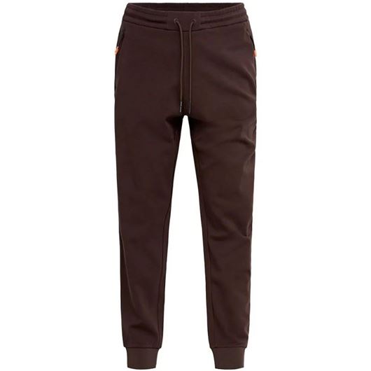 Foto de Pantalón jogger en punto marron chocolate
