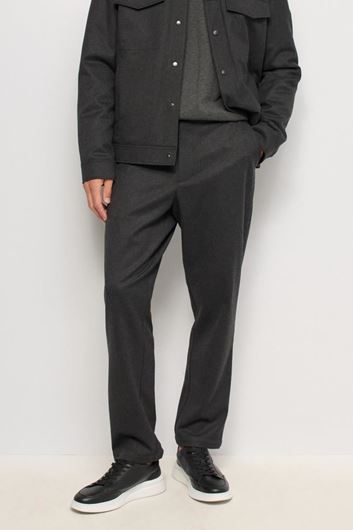 Foto de Pantalón chino gris mezcla lana tacto suave