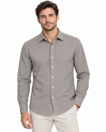 Picture of Camisa DB tejido Fly piqué en color gris priedra