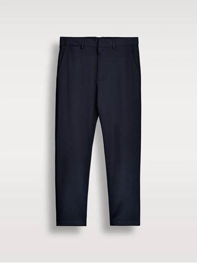 Foto de Pantalón de vestir tejido técnico azul marino