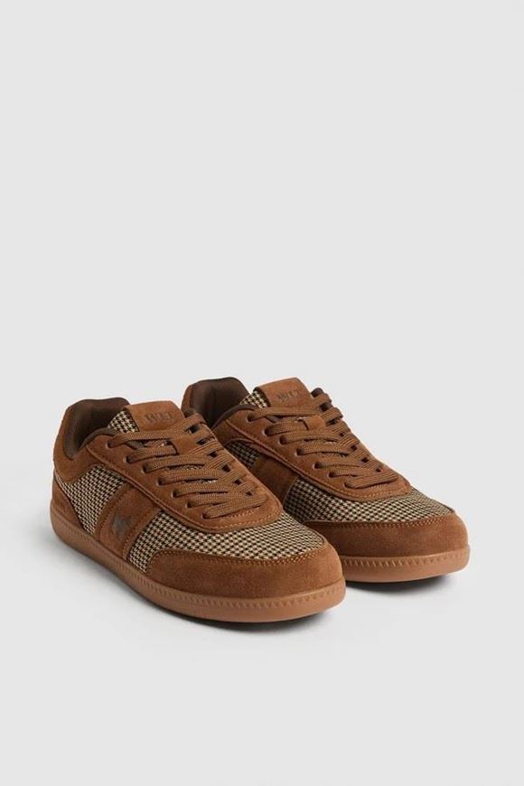 Foto de Sneaker Williot Tartán marrón