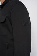 Foto de Cazadora con cremallera en punto azul marino
