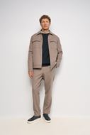 Foto de Chaqueta tejido beige gris