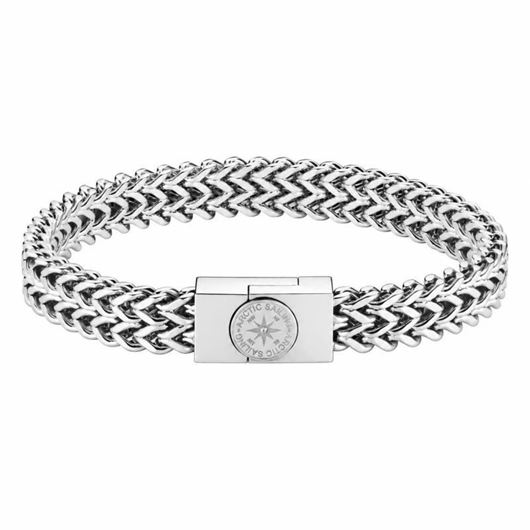 Foto de Pulsera Bering Arctic Sailing plateada 20cm