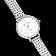 Foto de Reloj esfera sunray eslabones con numerales plateado